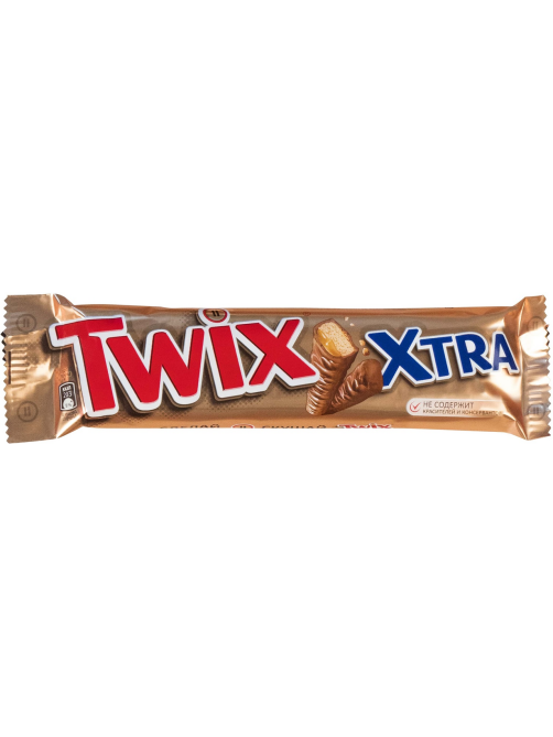 Батончик шоколадный Twix Xtra, 82г x 24 шт