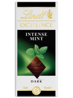 Шоколад Lindt Excellence мята, 100г