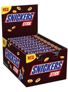 Батончик шоколадный Snickers Stick, 20г x 32 шт