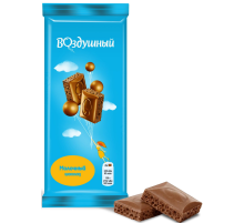 Шоколад Воздушный пористый молочный, 80г