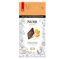 Шоколад Villars темный с цукатами апельсина, 100г