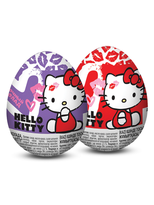 Яйцо Hello Kitty с сюрпризом, 20г