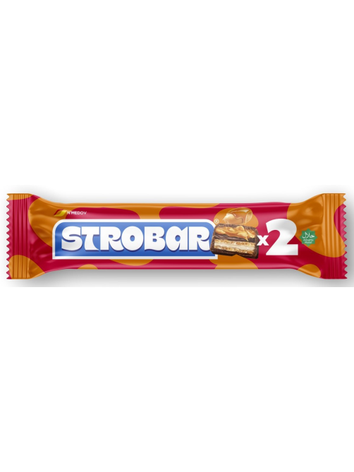 Батончик шоколадный Strobar с орехами, 60г х 18 шт