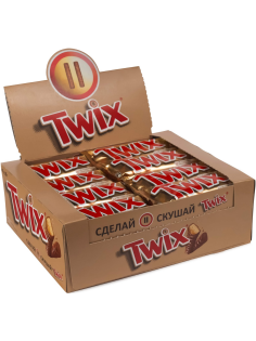 Батончик шоколадный Twix 55г x 40 шт