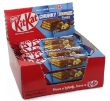 Батончик KitKat Chunky Hazelnut, 38г x 12 шт