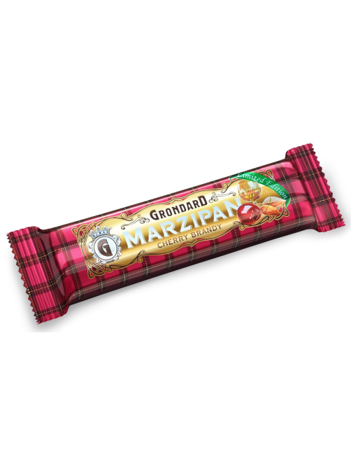 Батончик марципановый Grondard Cherry Brandy, 50г