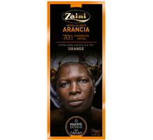 Шоколад Zaini Women Of Cocoa горький с апельсином 70%, 75г