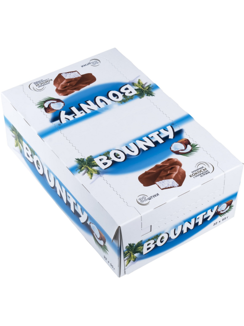 Батончик шоколадный Bounty 55г x 32 шт