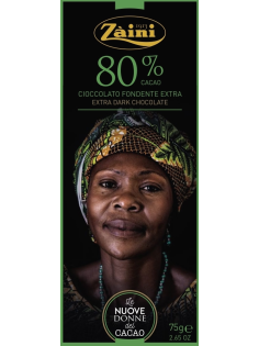 Шоколад Zaini Women Of Cocoa темный 80%, 75г