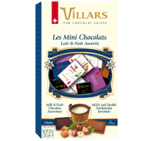 Шоколад Villars мини молочный и горький, 250г