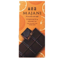 Шоколад Majani горький апельсиновая цедра, 100г
