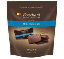 Мини-шоколад Bouchard Napolitains молочный, 150г
