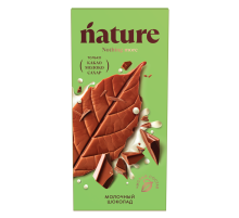 Шоколад N Nature молочный, 70г