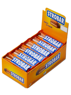 Батончик шоколадный Strobar с орехами, 40г х 18 шт