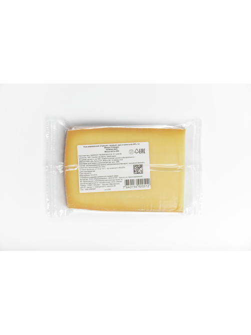 Сыр Margot Fromages деревенский горный орехово-пряный ГОСТ 49%, 200г