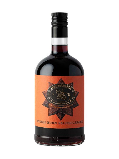 Сироп Herbarista Double burn salted caramel Соленая карамель двойного обжига, 700мл