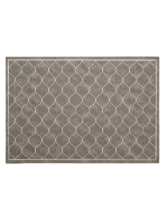 Салфетка Remiling Household Royal серый с вышивкой, 43 x 30см