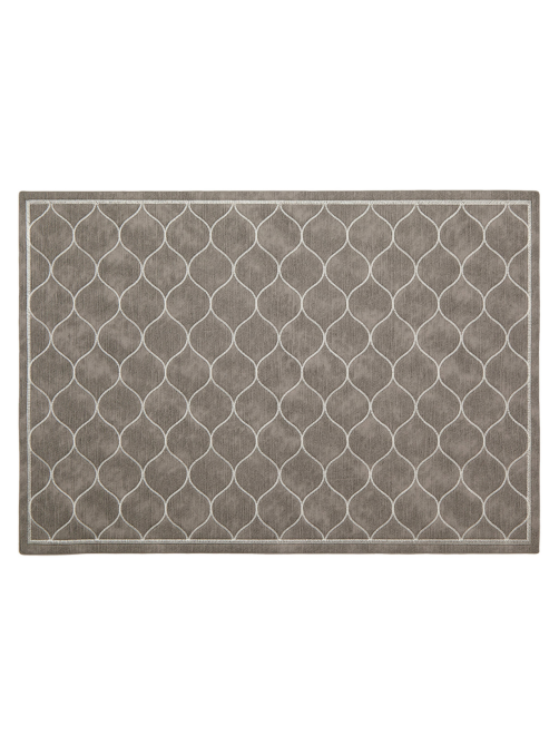 Салфетка Remiling Household Royal серый с вышивкой, 43 x 30см