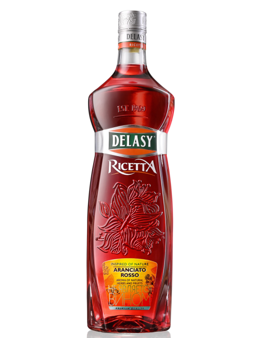 Напиток винный Delasy Ricetta сладкий, 1л