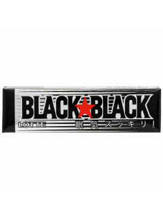 Жевательная резинка Lotte Black Black, 26г