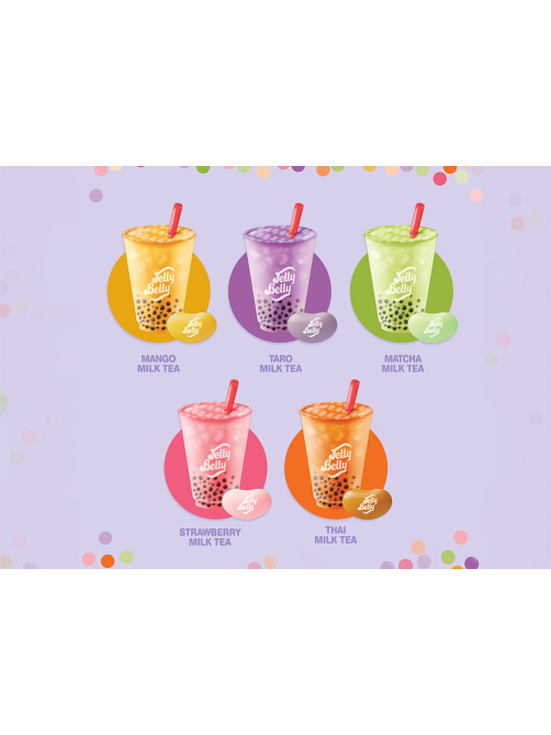 Драже жевательное Jelly Belly Bubble Tea ассорти, 28г