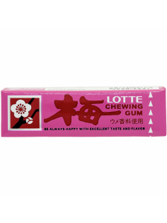 Жевательная резинка Lotte Умэ с японской сливой, 26г