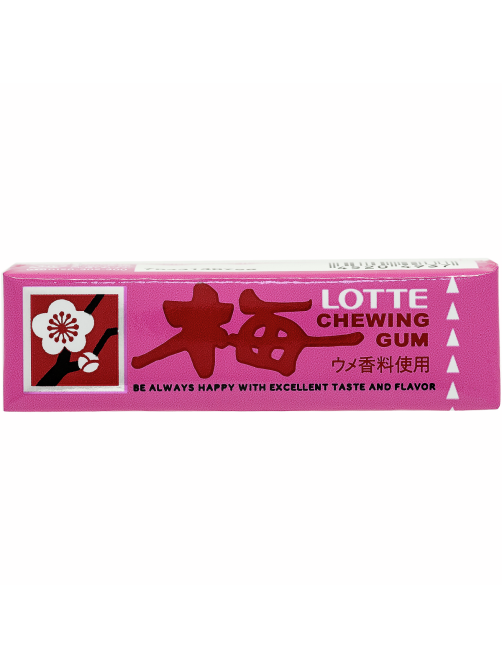 Жевательная резинка Lotte Умэ с японской сливой, 26г