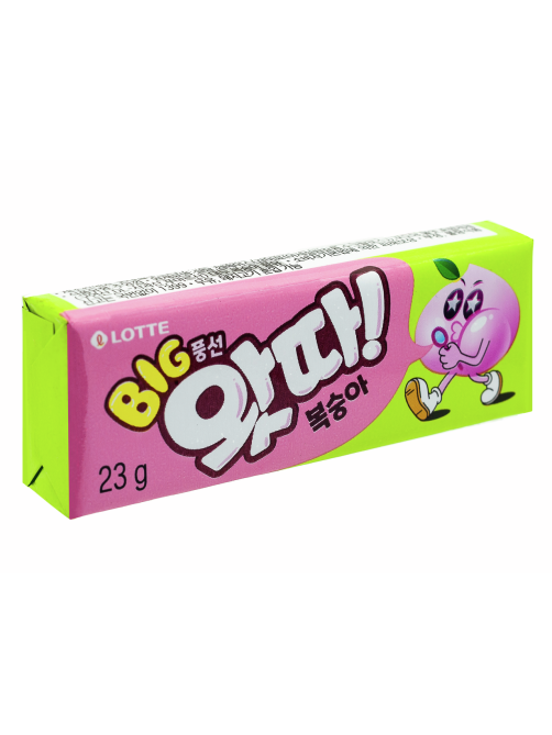 Жевательная резинка Lotte Whatta Peach, 23г