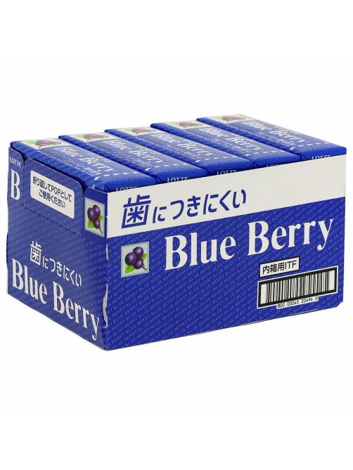Жевательная резинка Lotte Blue Berry, 26г