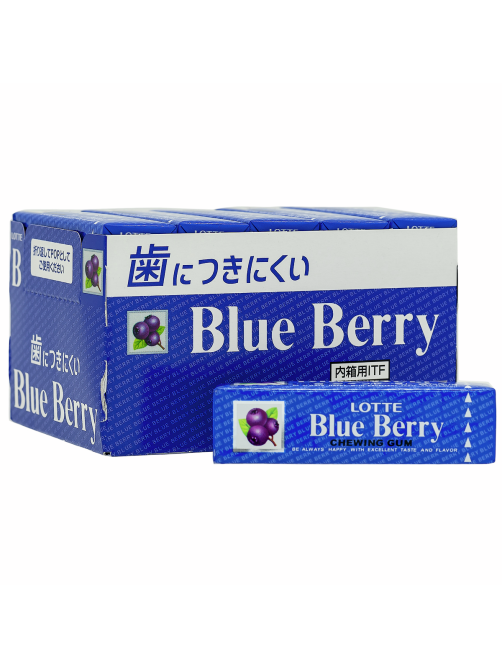 Жевательная резинка Lotte Blue Berry, 26г