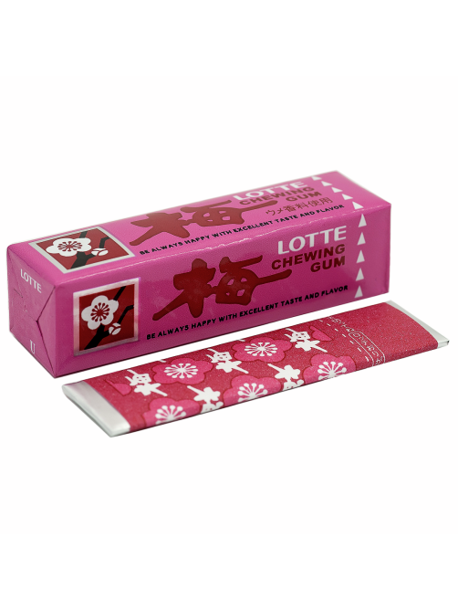 Жевательная резинка Lotte Умэ с японской сливой, 26г