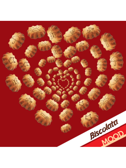 Печенье Biscolata Mood с шоколадной начинкой, 115г