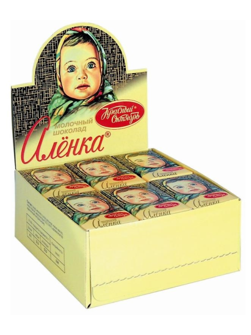 Шоколад Красный Октябрь Аленка молочный, 15г