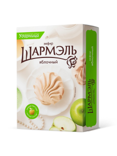 Зефир Ударница Шармэль Яблочный, 255г