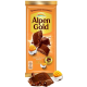 Шоколад молочный Alpen Gold Тропический кокос с фруктовыми кусочками со вкусом манго, ананаса, маракуйи, 80г