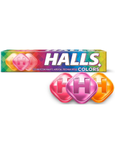 Леденцы Halls Colors, 25г