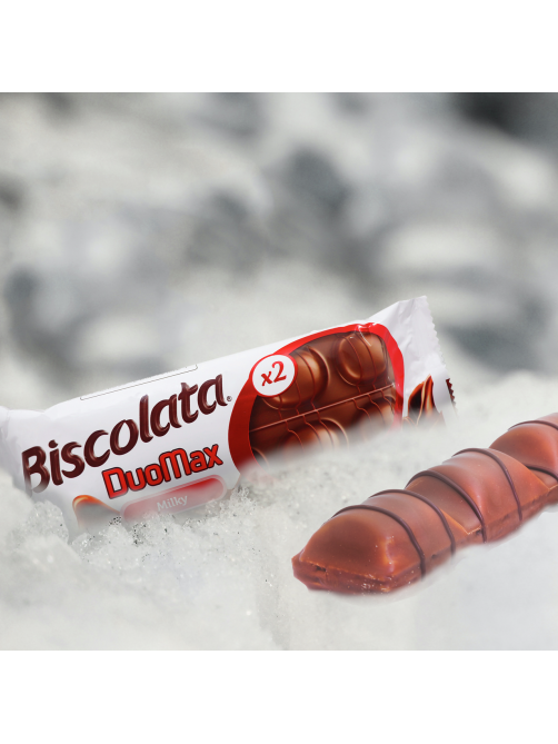 Вафли Biscolata Duomax фундук, 44г