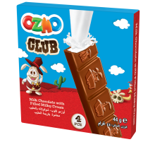 Шоколад Ozmo Club с молочной начинкой, 44г
