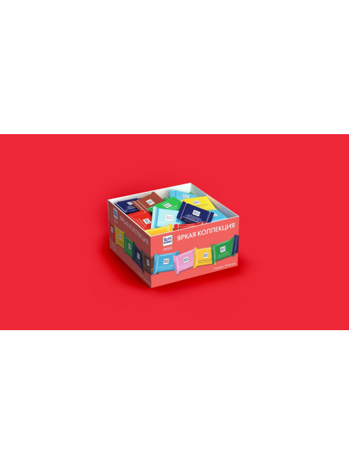 Набор мини-шоколада Ritter Sport Mini 7 вкусов, 1.4кг