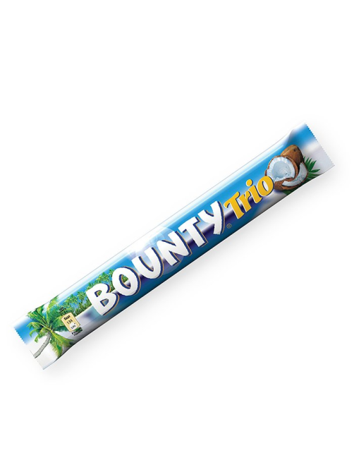 Батончик шоколадный Bounty Trio, 82.5г