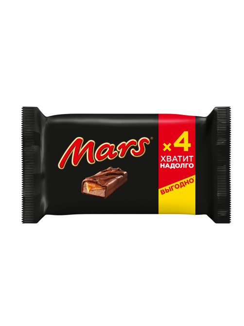 Батончик шоколадный Mars (40.5г х 4шт), 162г