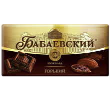 Шоколад Бабаевский горький 58.5% какао, 75г