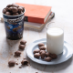 Печенье Biscolata Mood Night с какао и начинкой из черного шоколада, 115г