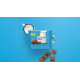 Шоколад Ritter Sport молочный Альпийское молоко, 100г