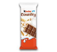Шоколад молочный Kinder Country с молочно-злаковой начинкой, 23.5г
