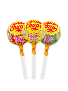 Карамель Chupa Chups Экзотик Тропик ассорти, 12г