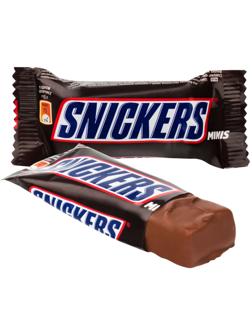 Конфеты шоколадные Snickers Minis, 180г