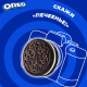 Печенье сэндвич Oreo Original с какао и начинкой с ванильным вкусом, 95г