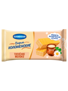 Вафли Коломенское с топленым молоком, 200г