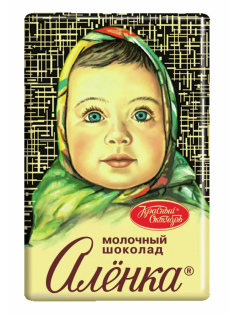 Шоколад Красный Октябрь Аленка молочный, 15г